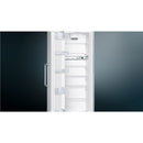 Grade B iQ300 Upright 186x60cm Freestanding Larder Fridge - Anti-fingerprint Stainless Steel
