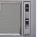 Grade A Smeg KSG70E 73cm Canopy Cooker Hood Silver