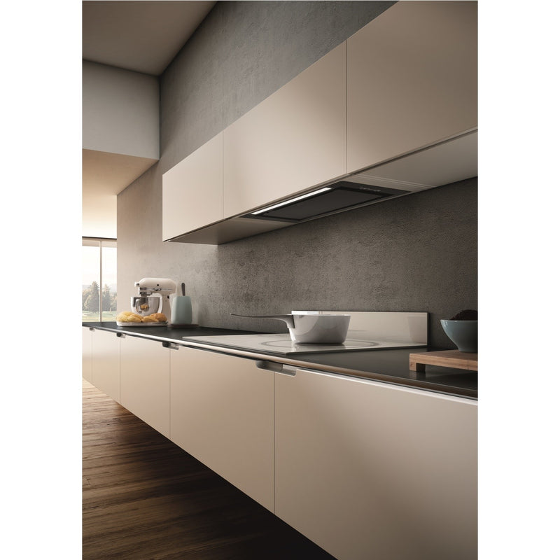 Grade B Elica Lane LANE-80-BLK 72cm Canopy Cooker Hood Black