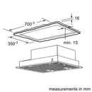 Grade A Siemens iQ300 LB75566GB 75cm Canopy Cooker Hood - Silver