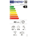 Grade A AEG LFR71844B 8KG 1400 Spin Washing Machine White