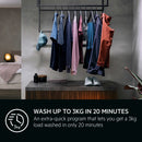 Grade B AEG 7000 Series ProSteam LFR741144B Freestanding 11KG 1400 Spin Washing Machine White