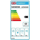Grade B Siemens iQ500 LJ67BAM60B 60cm Canopy Cooker Hood Black