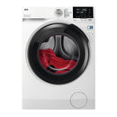 Grade B AEG 7000 Series ProSteam LWR7185M4B Freestanding 8/5KG 1400 Spin Washer Dryer White