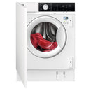 Grade A AEG 6000 Series AutoSense LX6WG84634BI Integrated 8/4KG 1600 Spin Washer Dryer White