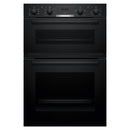 Grade B Bosch Series 4 Electric Built-In Double Oven - Black