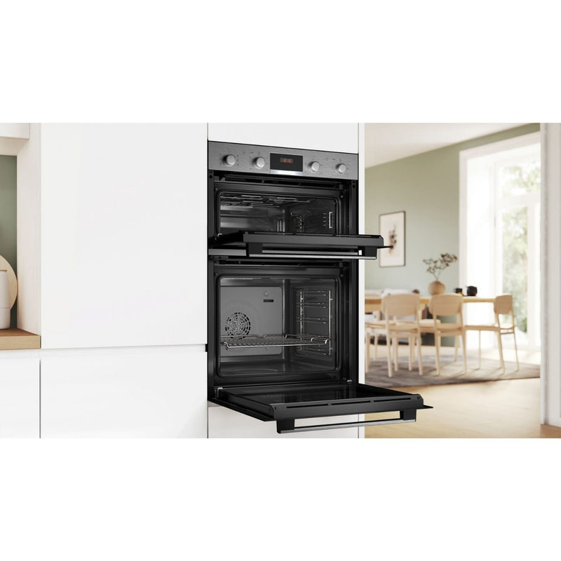Refrubished Bosch Series 4 MBA533BS3B 60cm Double Built In Electric Oven