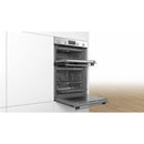 Grade B Bosch Series 6 MBA5785S6B 60cm Double Built In Electric Oven Stainless Steel