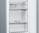 Bosch Series 2 Free-Standing Fridge-Freezer 186x60cm Stainless Steel KGN34NLEAG