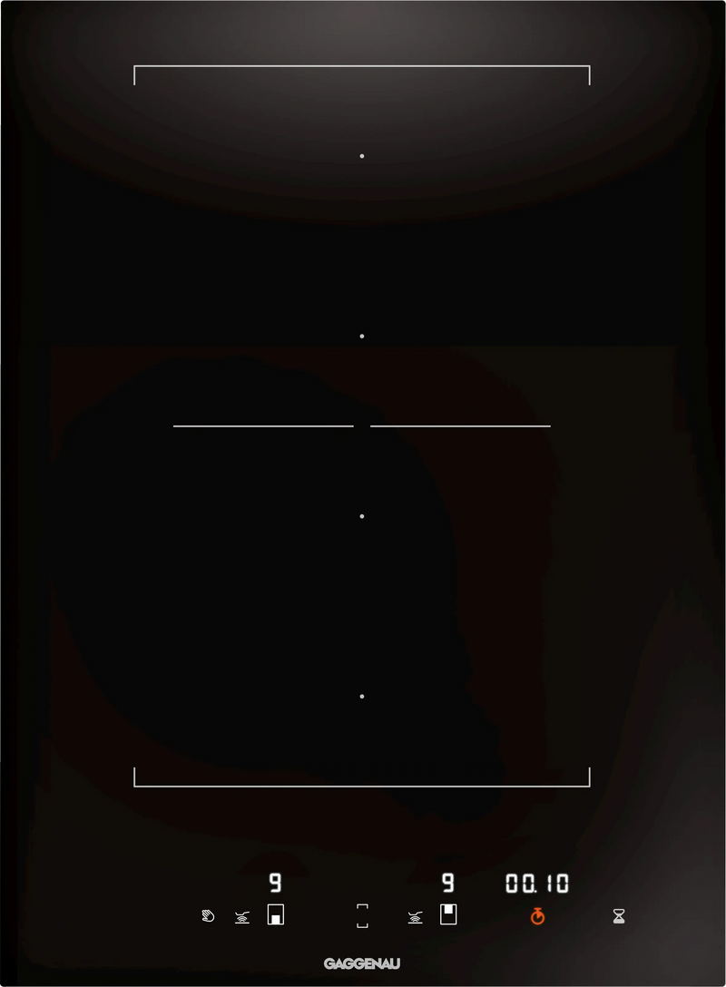 Gaggenau 400 series Flex induction cooktop with downdraft ventilation Vario downdraft ventilation, Connecting strip CVL410100