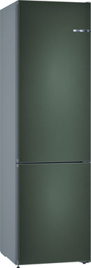 Bosch Series 4 Set of free-standing bottom freezer and exchangeable colored door front KVN39IH3CG