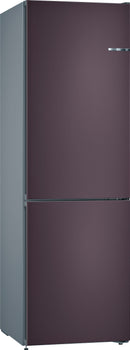 Bosch Series 4 Set of free-standing bottom freezer and exchangeable colored door front KVN36IL3CG