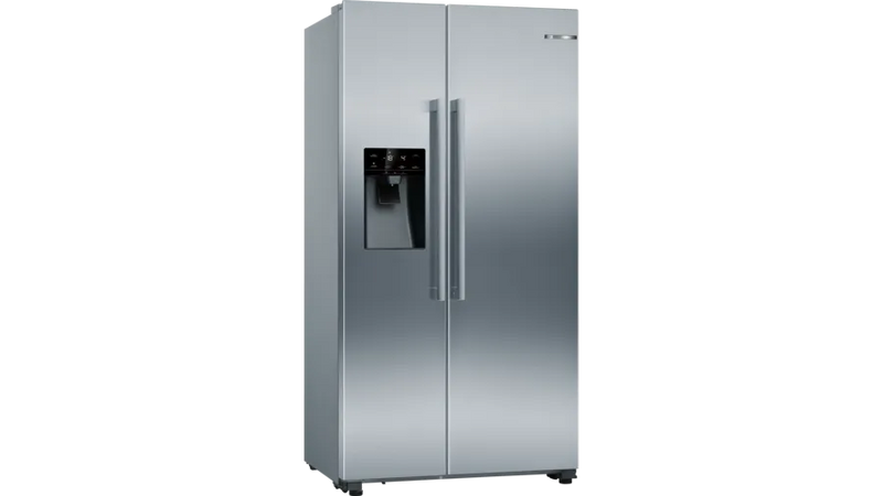 Bosch Series 6 American side by side Freestanding Fridge Freezer 178.7 x 90.8 cm Inox-easyclean KAI93VIFPG