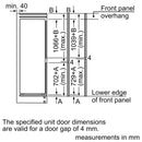 Bosch Series 4 Built-In Fridge-Freezer 178x55cm KIN86VFE0G