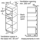 Bosch Series 4 Combi Microwave Oven 45x60cm CMA583MB0B
