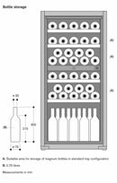 Gaggenau 200 series wine climate cabinet 121.8x55.7cm RW222263