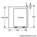Bosch Series 4 Built-in Microwave 60cm BFL523MS0B