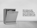 Miele Free-Standing Dishwasher 45cm G5740SCSL