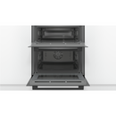 GRADE A2 - Bosch Series 4 NBS533BB0B Built-Under Electric Double Oven - Black