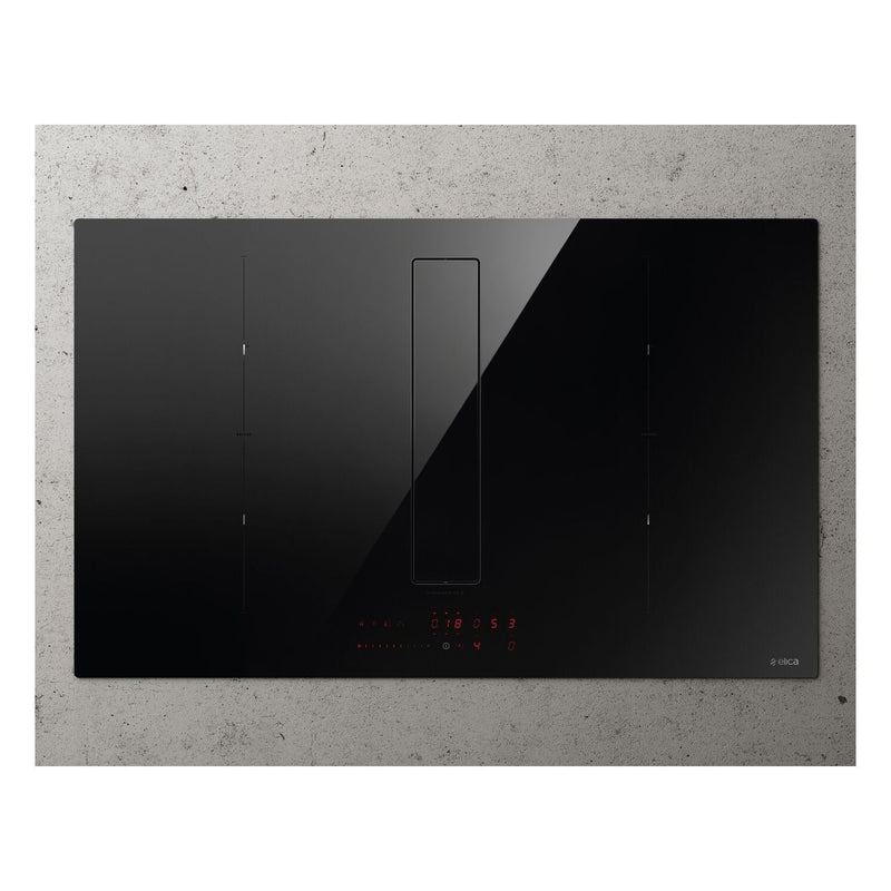 Grade A Elica NikolaTesla NT-FIT-XL 80cm Venting Induction Hob Black