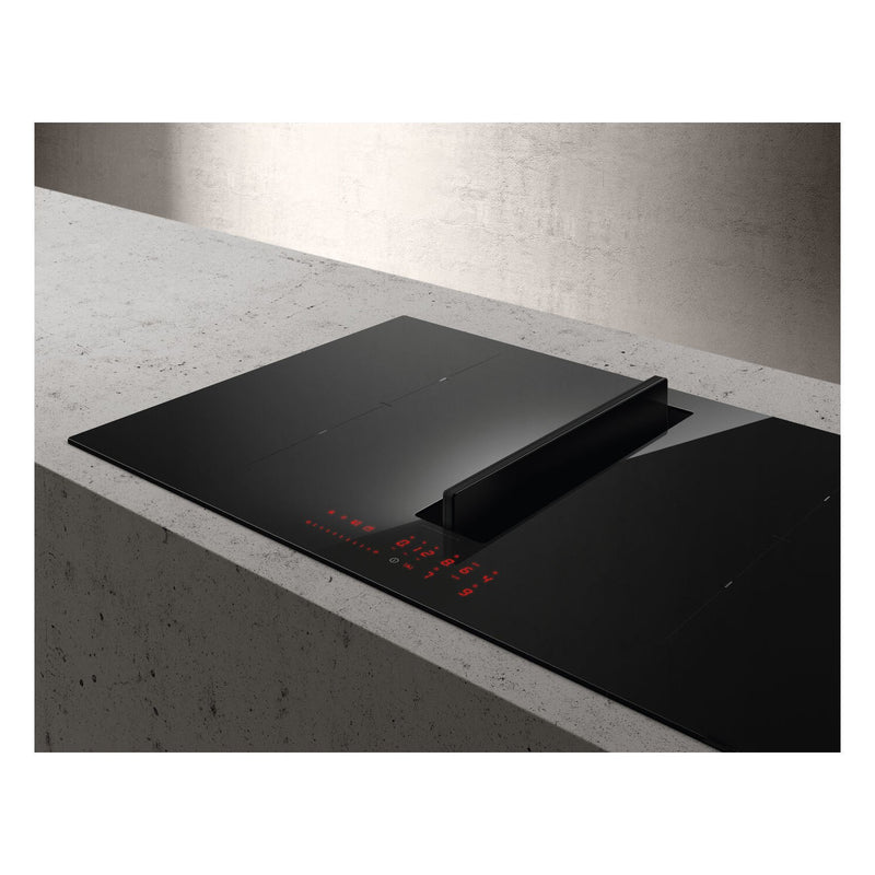 Grade A Elica NikolaTesla NT-FIT-XL 80cm Venting Induction Hob Black