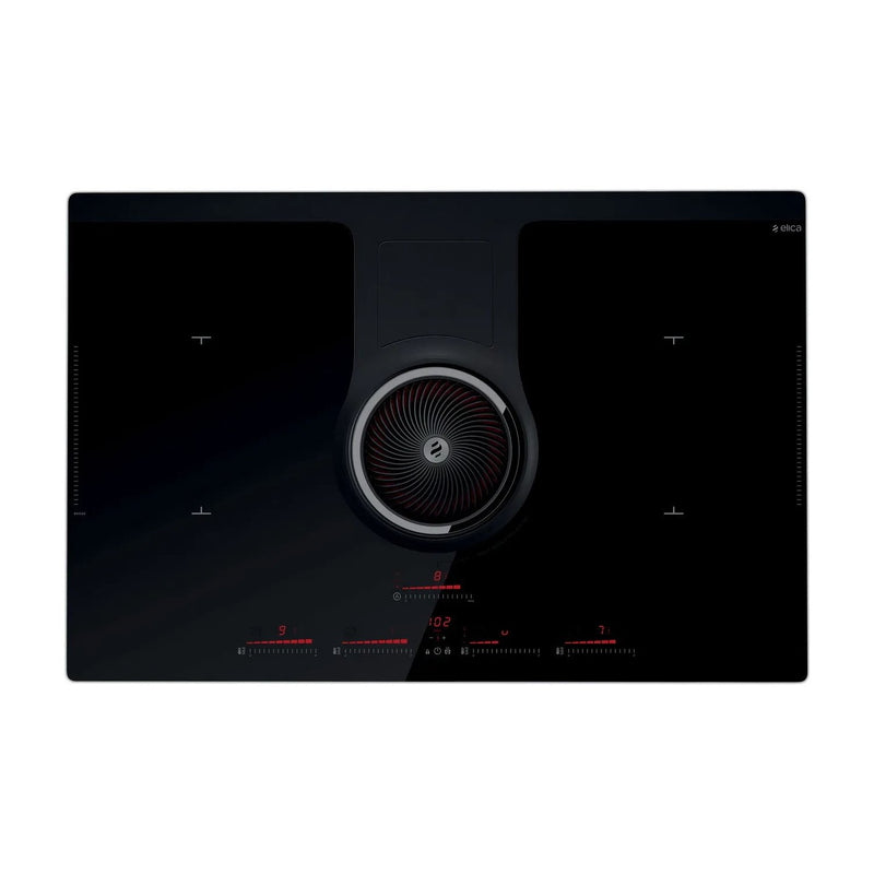 Grade B Elica NikolaTesla NT-ONE-RC 4 Zone Induction Hob with Built-In Extractor Recirculation Model