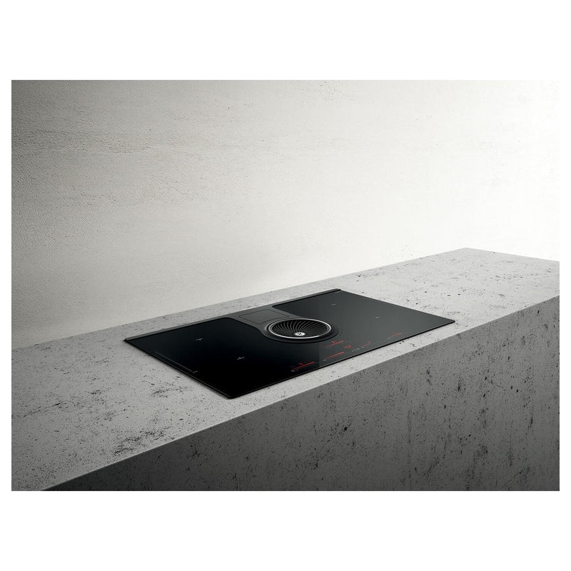 Grade B Elica NikolaTesla NT-ONE-RC 4 Zone Induction Hob with Built-In Extractor Recirculation Model