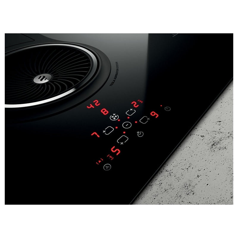 Grade B Elica NikolaTesla NT-ONE-RC 4 Zone Induction Hob with Built-In Extractor Recirculation Model