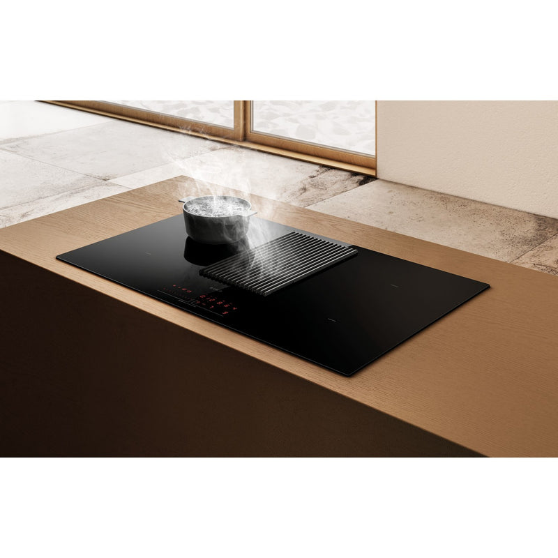 Grade B Elica NikolaTesla Prime NT-PRIME-S-RC 83cm Induction Venting Hob Black Recirculation Only