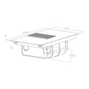 Grade A Elica NikolaTesla Prime NT-PRIME-S-DO 83cm Induction Venting Hob Duct Out Only