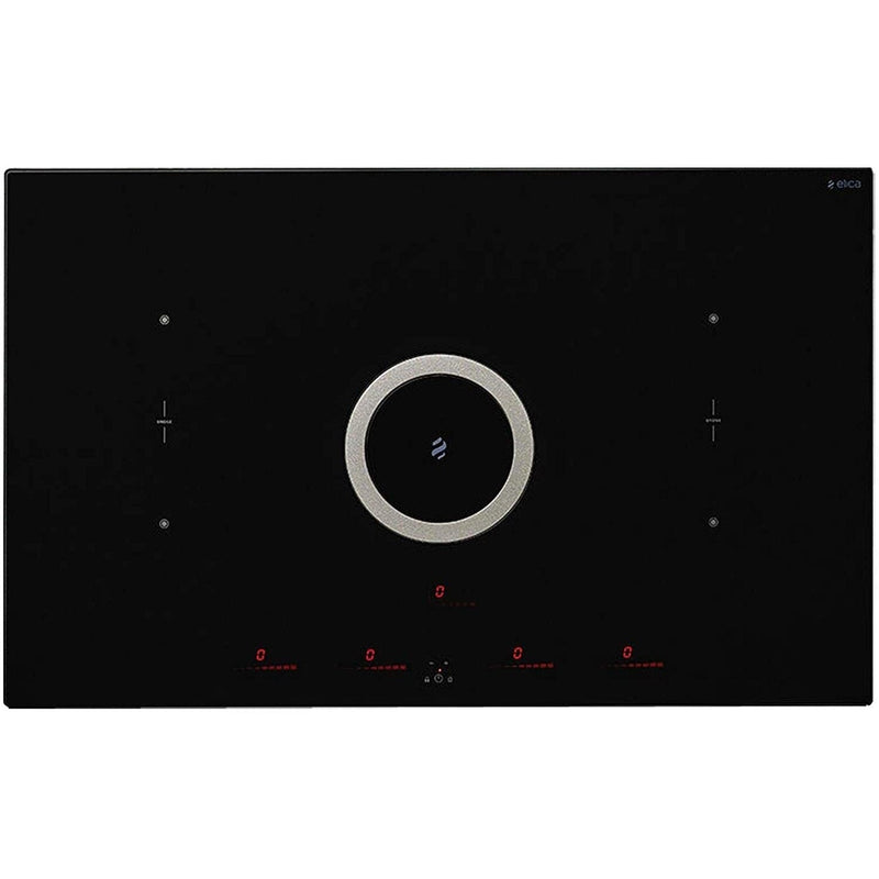 Grade B Elica NikolaTesla Switch NT-SWITCH-BLK-DO 83cm Induction Venting Hob Duct Out Only