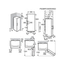 Grade B AEG 7000 Series 278 Litre Freestanding Freezer - White