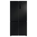 GRADE A1 - AEG 6000 Series 600 Litre Four Door American Fridge Freezer - Black