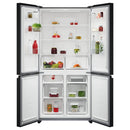 GRADE A1 - AEG 6000 Series 600 Litre Four Door American Fridge Freezer - Black