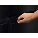 GRADE A1 - AEG 6000 Series 600 Litre Four Door American Fridge Freezer - Black