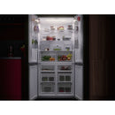 GRADE A1 - AEG 6000 Series 600 Litre Four Door American Fridge Freezer - Black