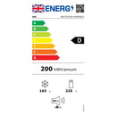 Grade B AEG 7000 Series UltraFresh+ 328 Litre 60/40 Fridge Freezer - Stainless Steel