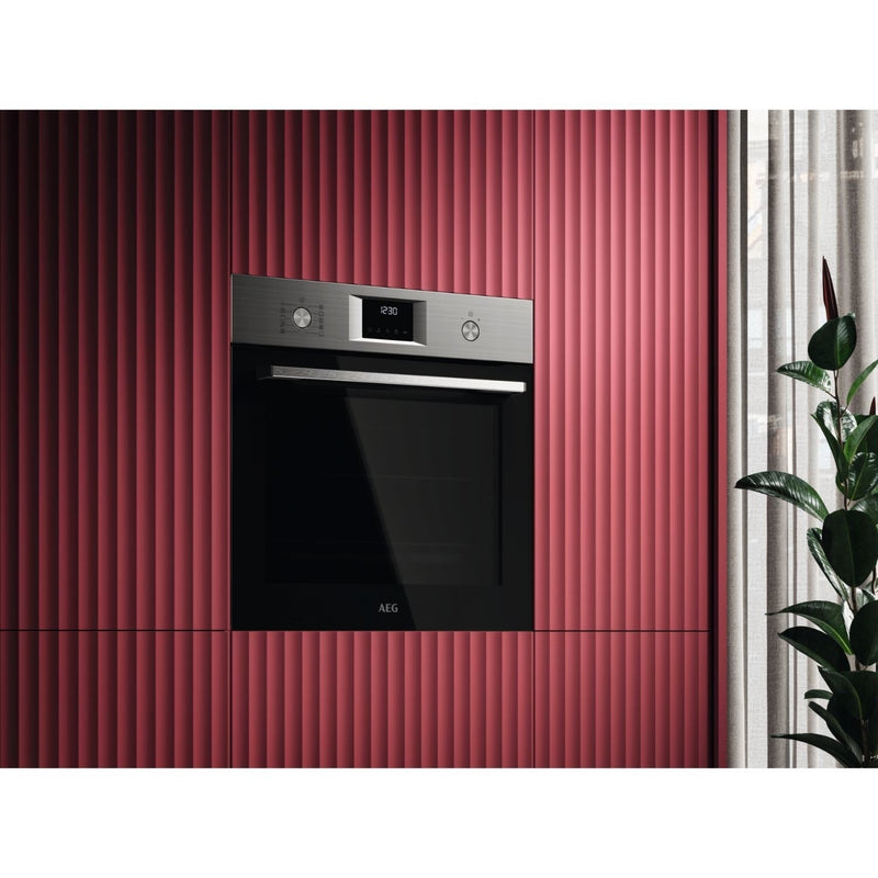 Grade B AEG 6000 Series SenseCook 60cm Single Built In Oven