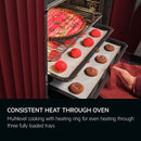 Grade B AEG 6000 Series SenseCook Electric Single Oven - Stainless Steel