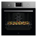 Grade B AEG 6000 Series SenseCook Electric Single Oven - Stainless Steel