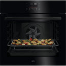 Grade B AEG 5000 Series OU5PB40PK Electric Single Oven - Black