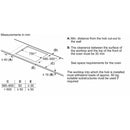 Grade B Bosch Series 6 PIV831HB1E 80cm 5 Zone Induction Hob