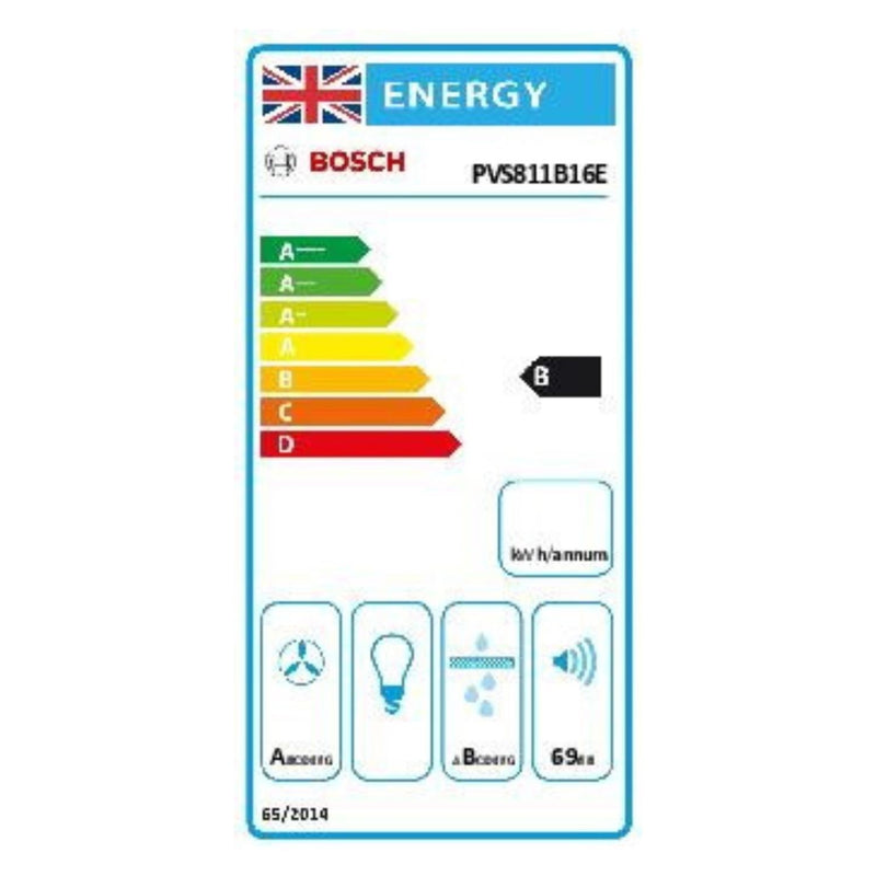 Grade B Bosch Series 4 PVS811B16E 80cm 4 Zone Venting Induction Hob with Combi Zone Black