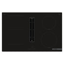 Grade A Bosch Series 4 PVS811B16E 80cm 4 Zone Venting Induction Hob with Combi Zone Black