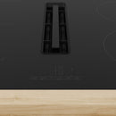 Grade A Bosch Series 4 PVS811B16E 80cm 4 Zone Venting Induction Hob with Combi Zone Black