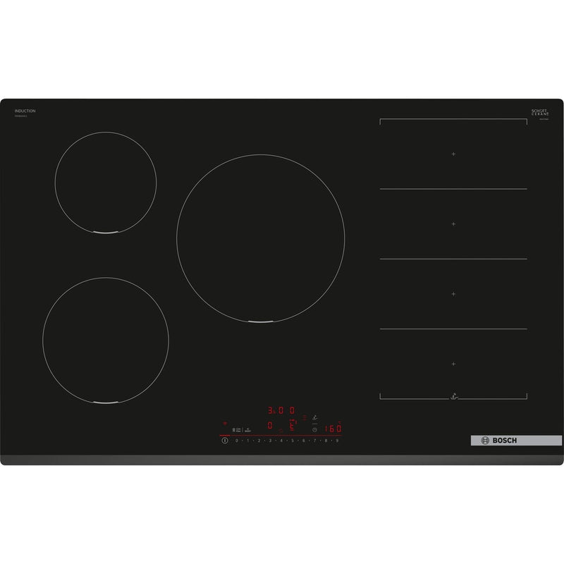 Grade B Bosch Series 6 PXV831HC1E 80cm 5 Zone Induction Hob Black