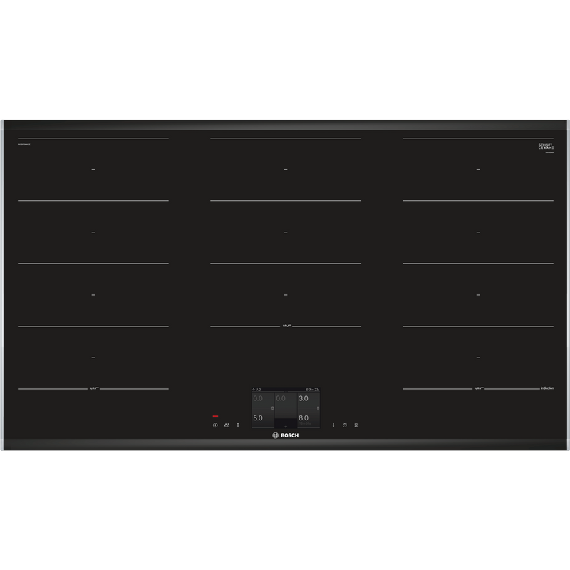 Grade B Bosch Series 8 PXX975KW1E 90cm 5 Zone Induction Hob With FlexInduction Zones