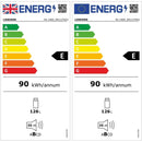 Grade B Liebherr 126L Pure Freestanding Undercounter Fridge - White
