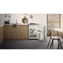 Grade A Liebherr Plus 126 Litre Freestanding Undercounter Fridge - Silver