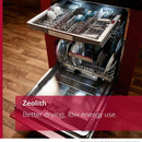 Grade A Neff N70 14 Place Settings Integrated Dishwasher, Zeolith dry, chef 70.c, Flex baskets, Vario Hinge, Eco silence drive, smart WIFI, silver, A rated